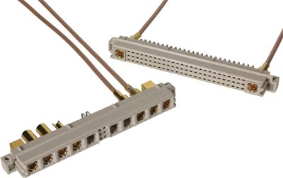 浩亭现在可提供DIN 41612标准的M反向型连接器