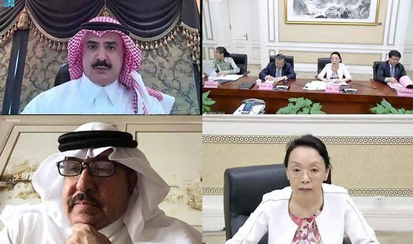 中国-沙特商务理事会视频联席会议