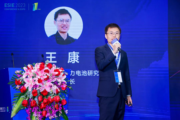 鹏辉能源储能与动力电池研究院助理院长王康